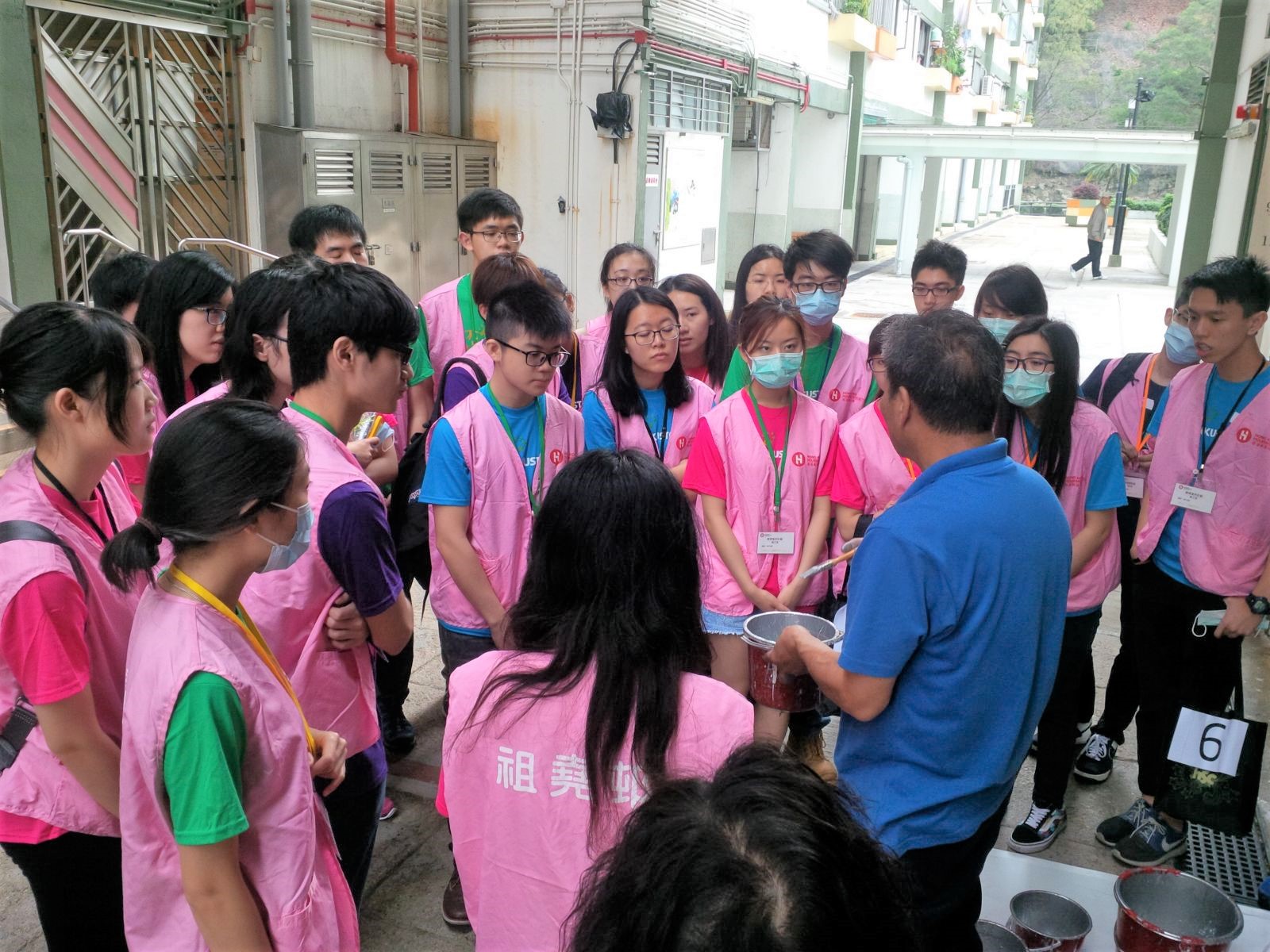 Painting demonstration