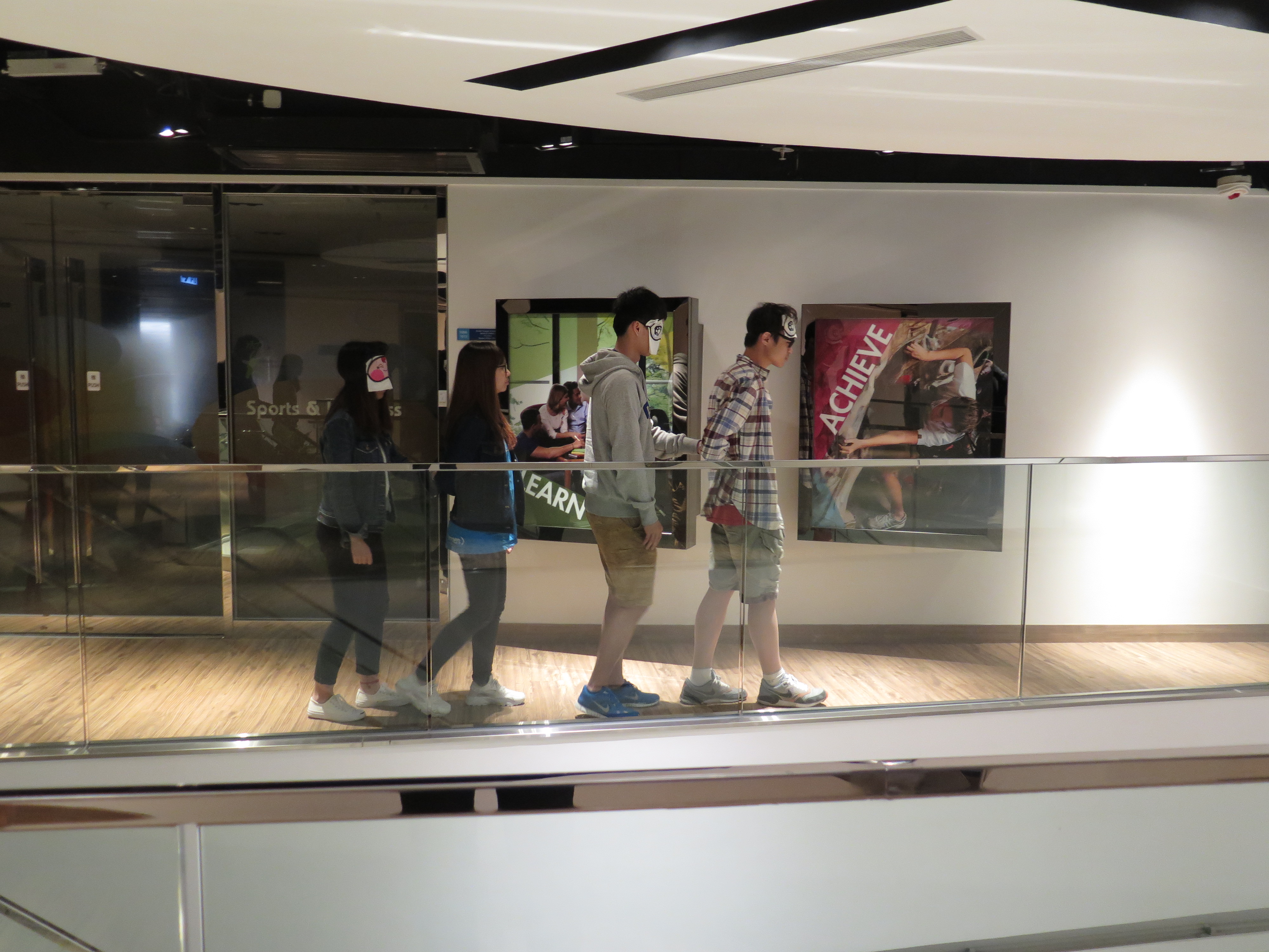 Walking in the dark!