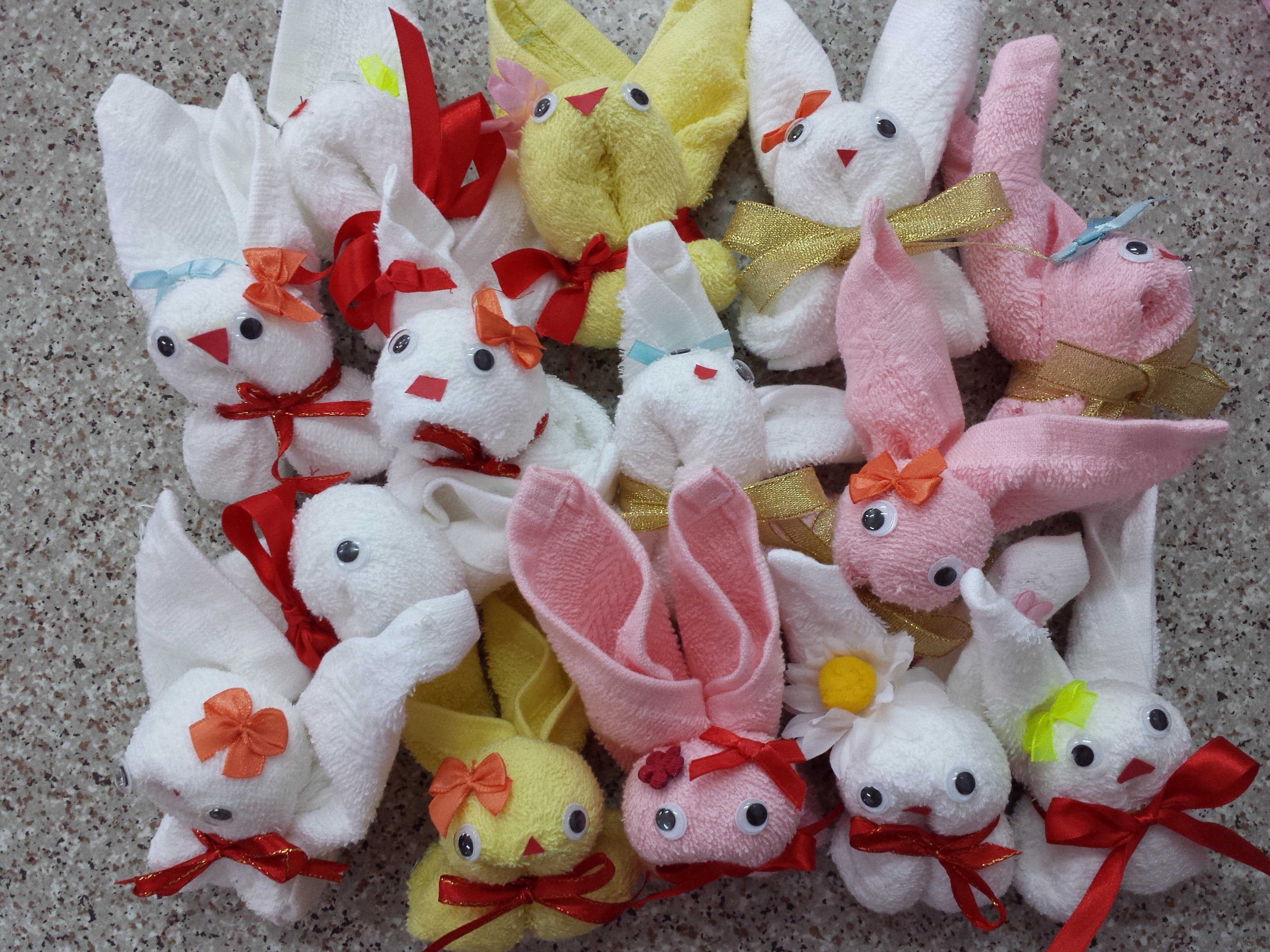 There were lots of pretty "rabbits"!