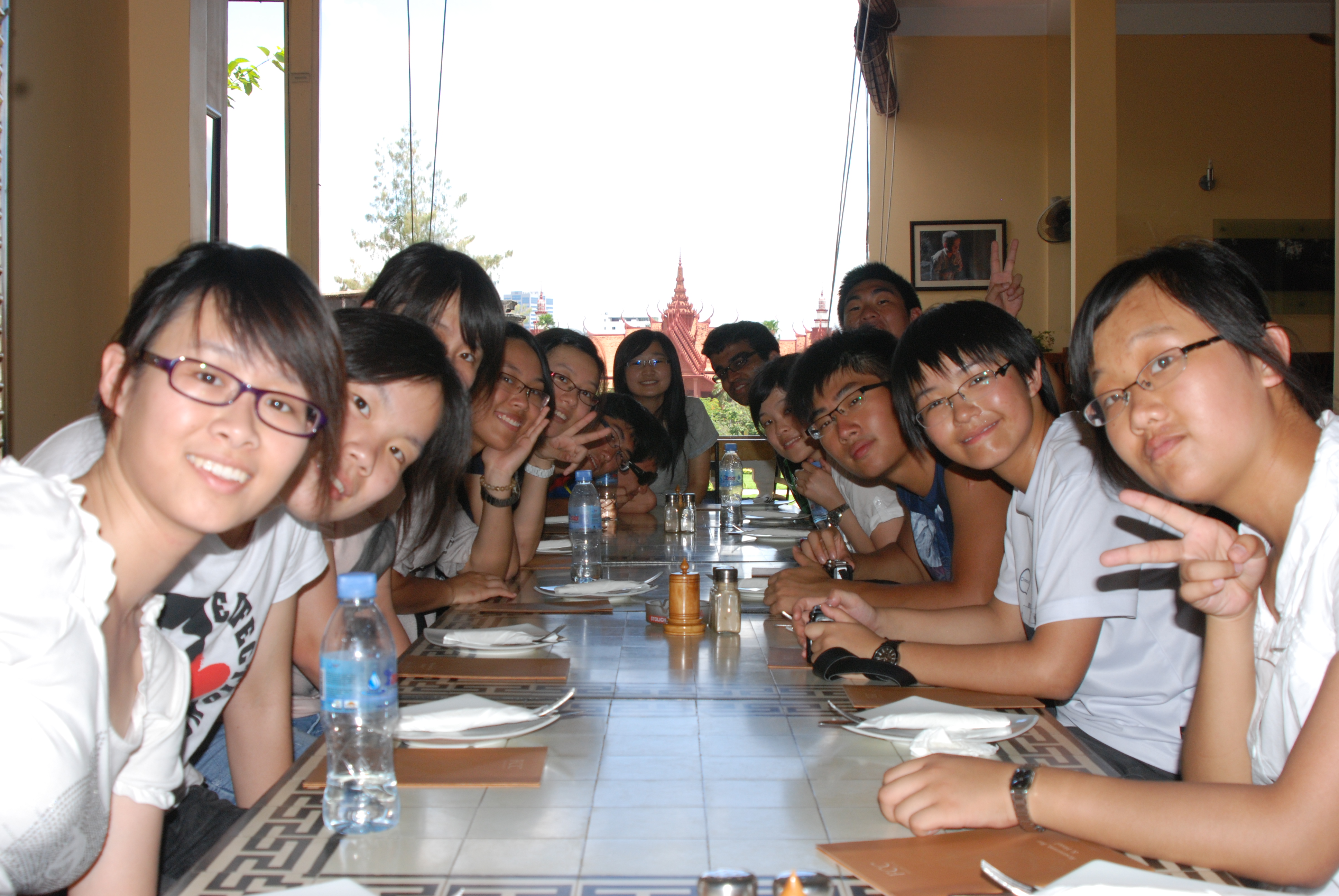 Lunch after visiting National Museum