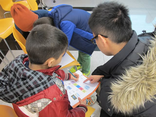 Filling out the worksheet