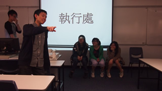 HKUST students joining the Detective Game