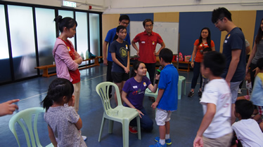 The fastest child answering question first