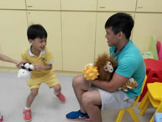 Interacting with kids is challenging yet rewarding