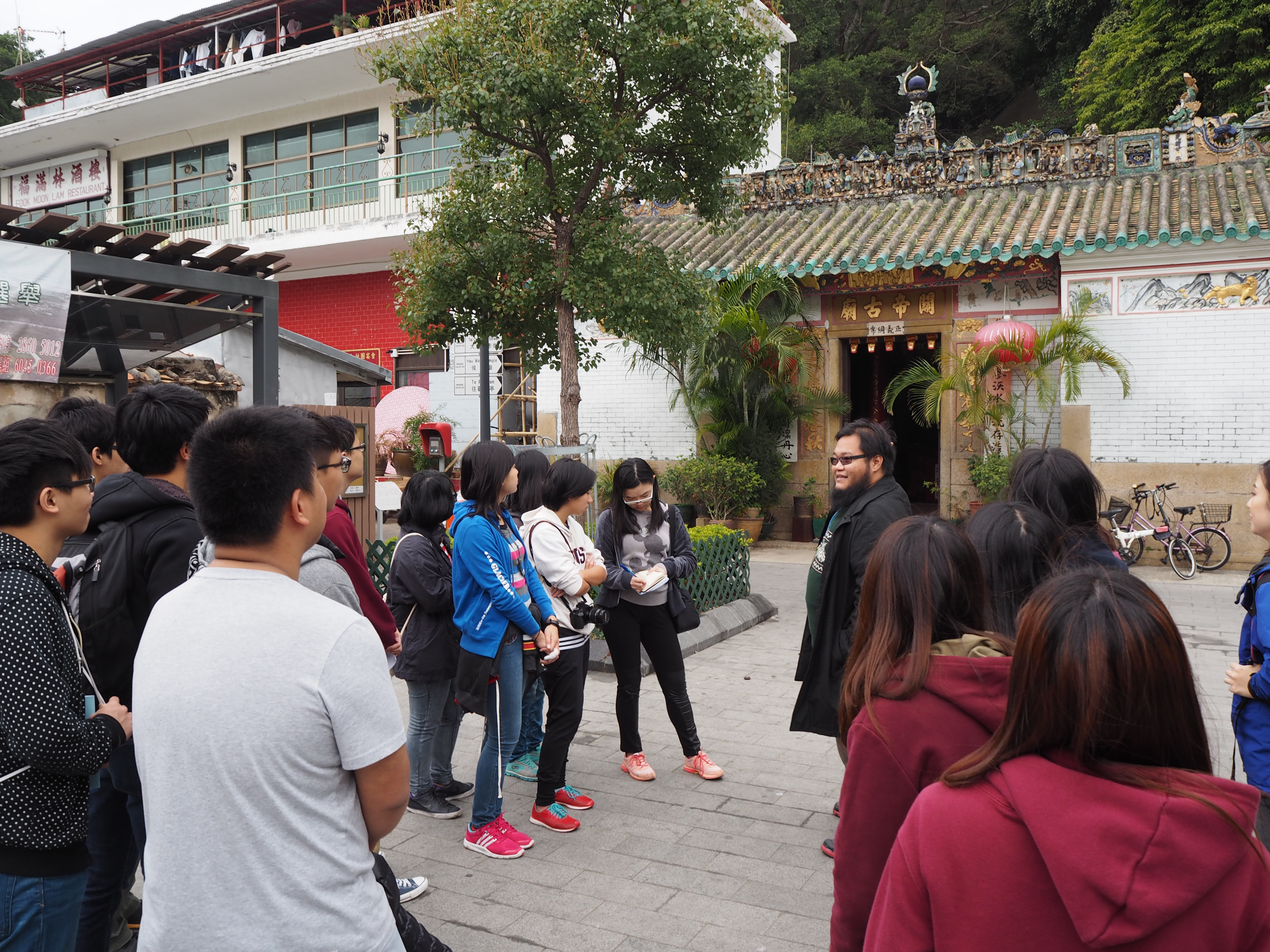 Locals leading guided tours around their community