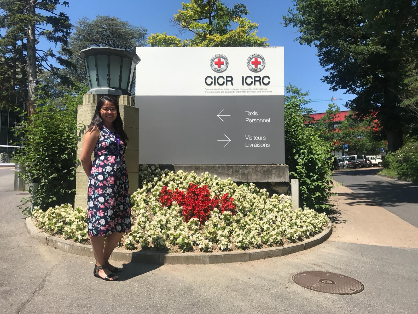 Having a rewarding experience working at the ICRC headquarters