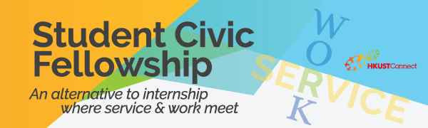 Student Civic Fellowship - an alternative to internship where work and service meet