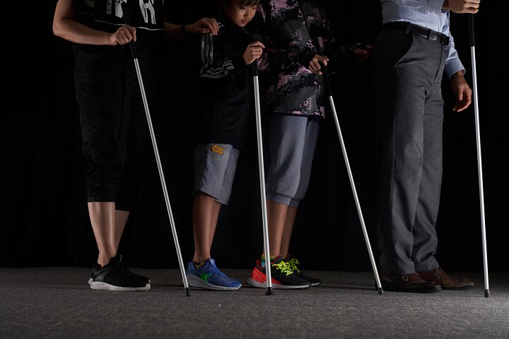 A sensory exploration - exploring the unseen and escorted by visually impaired guides