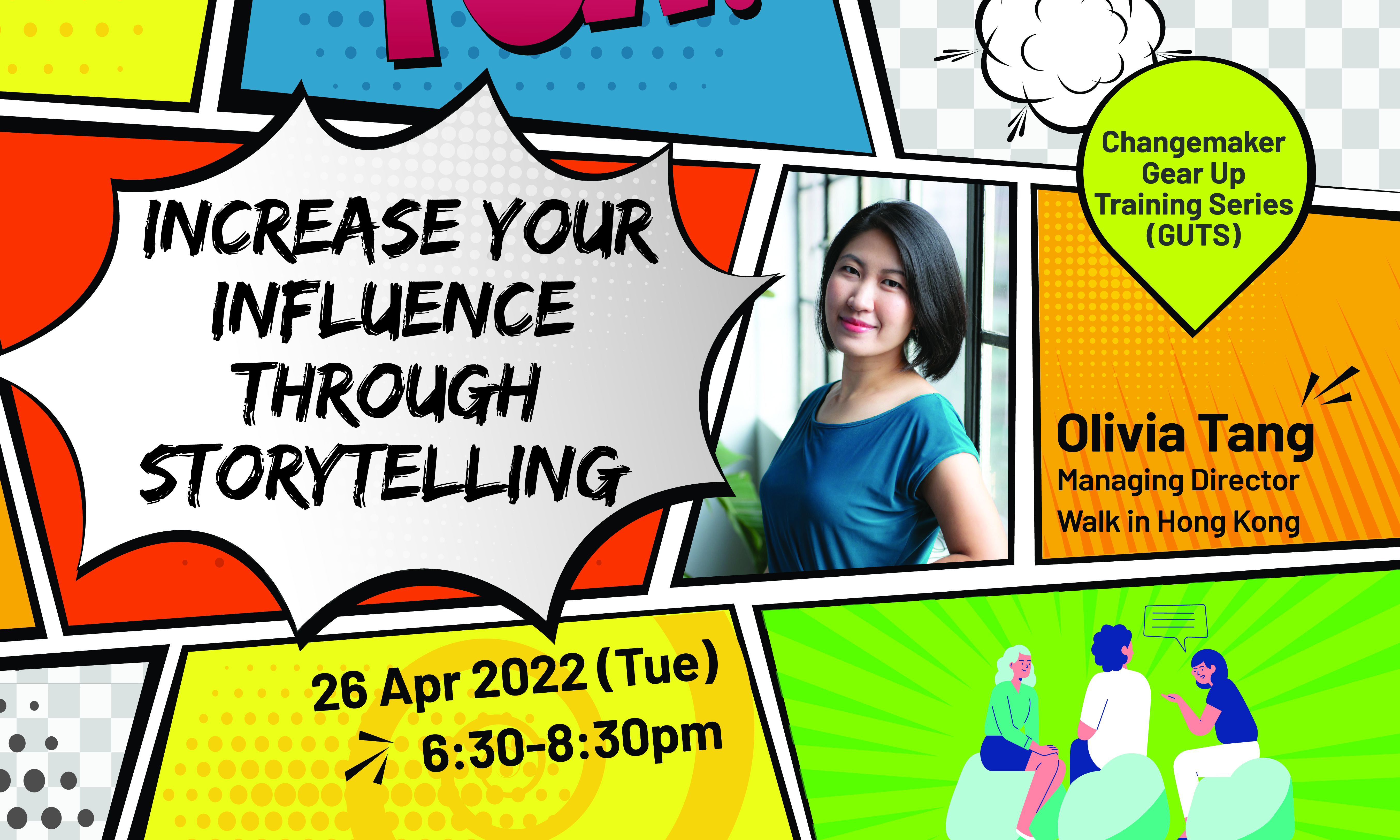 Event banner for the talk