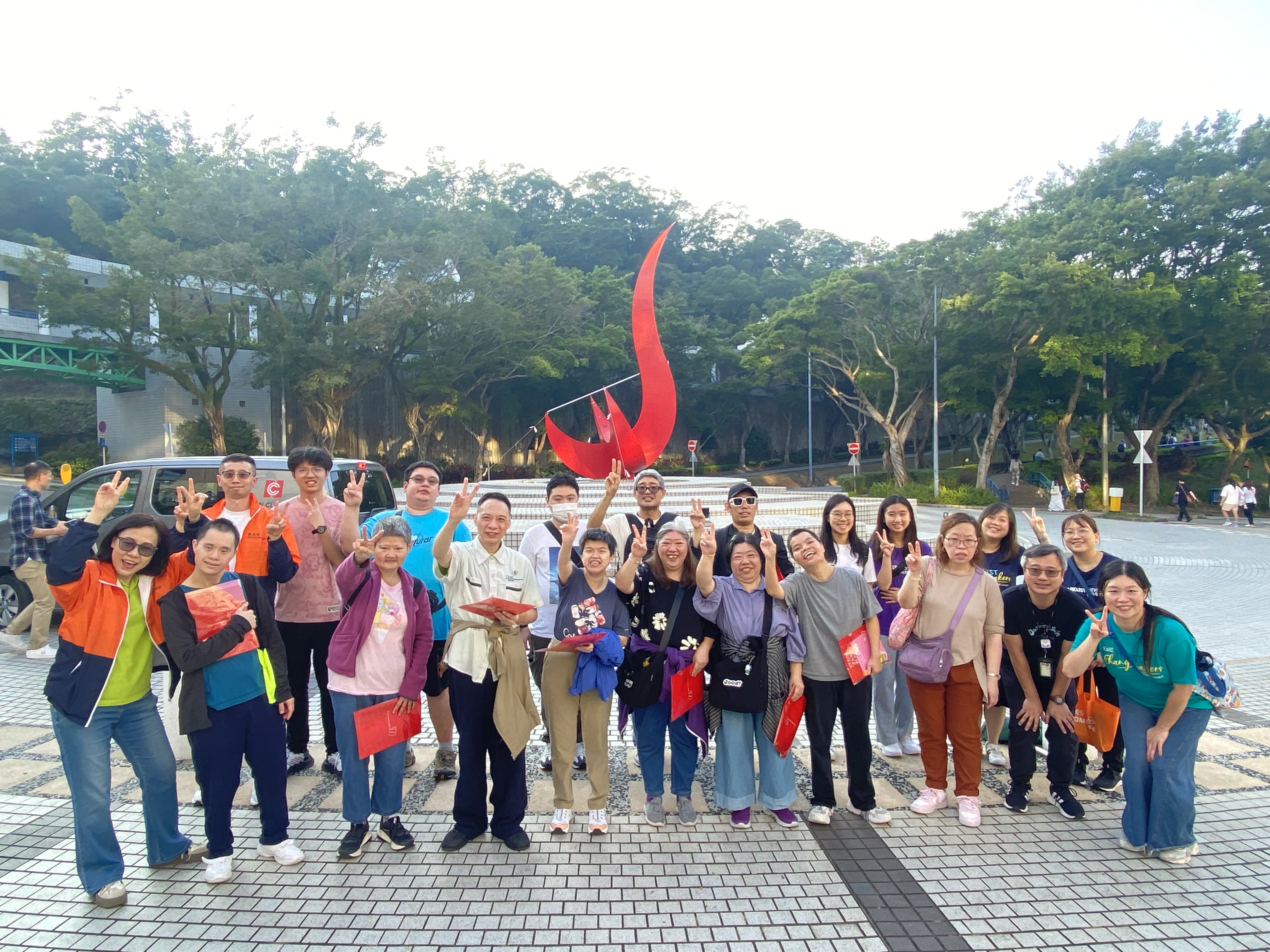 Together we celebrated a day of joy and connection, with big smiles all around