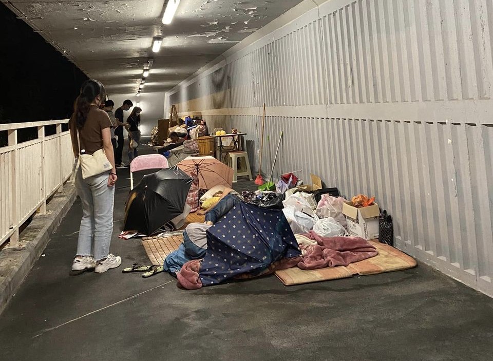 Reaching out to the homeless in the community