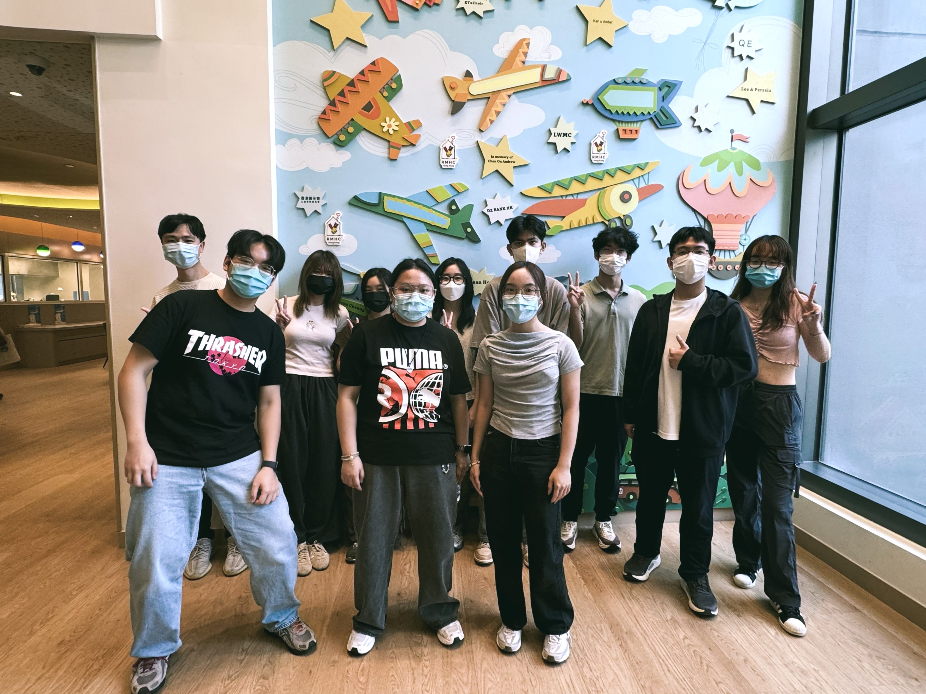 HKUST volunteers shared warmth and connection to RMHC