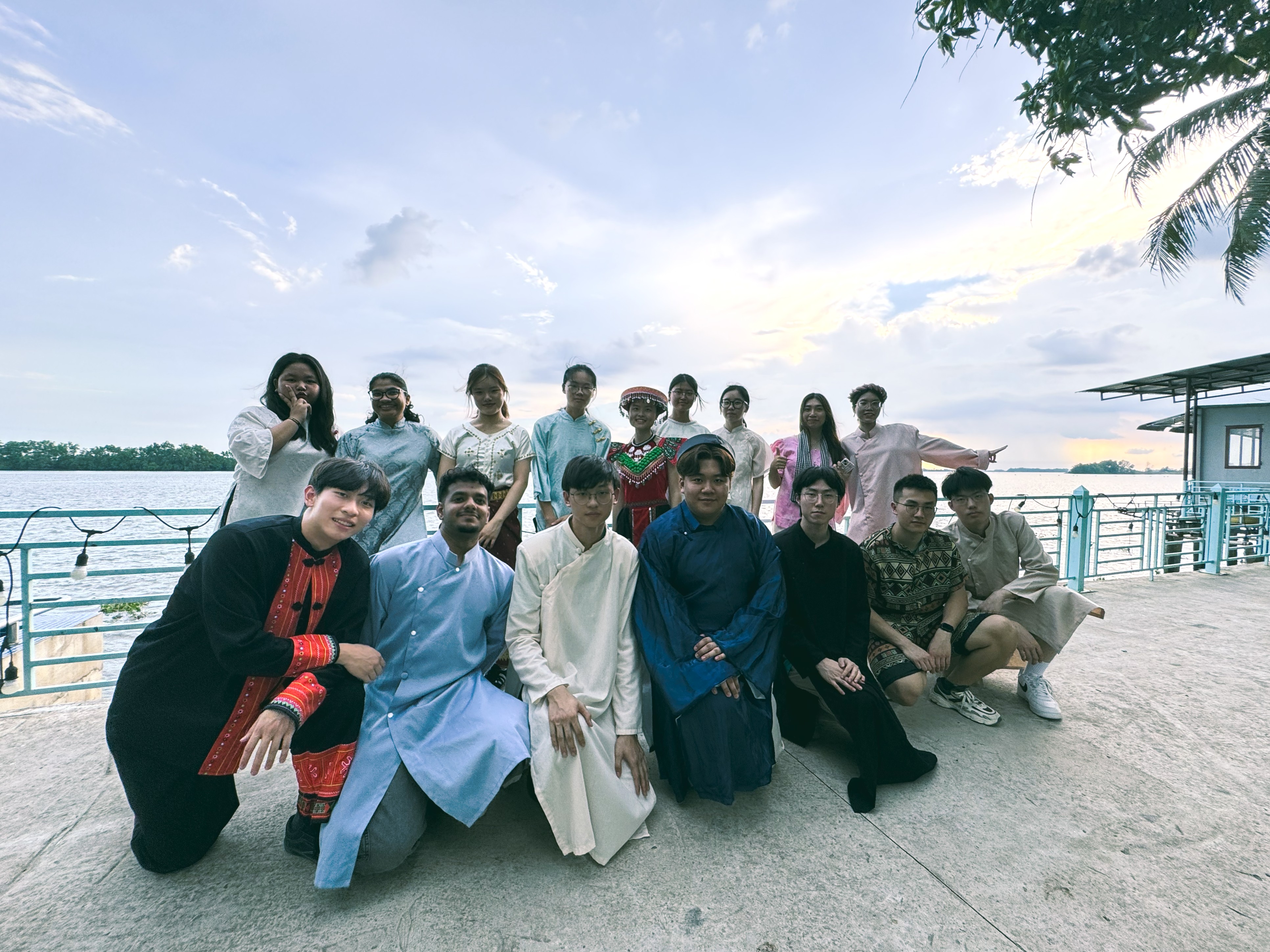 Students gaining a deeper understanding of Vietnamese culture through traditional costumes
