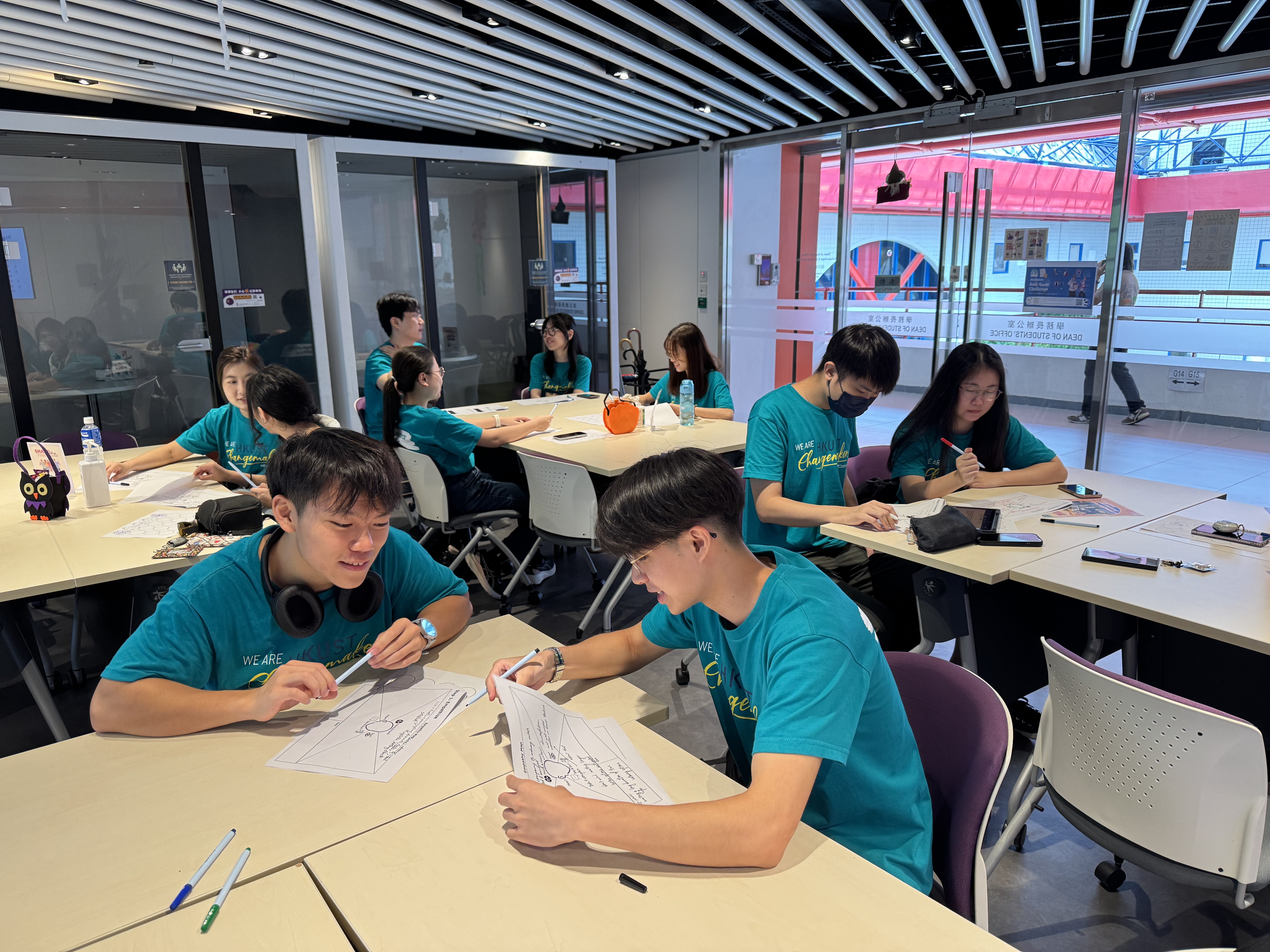 Ambassadors attended the training in design thinking