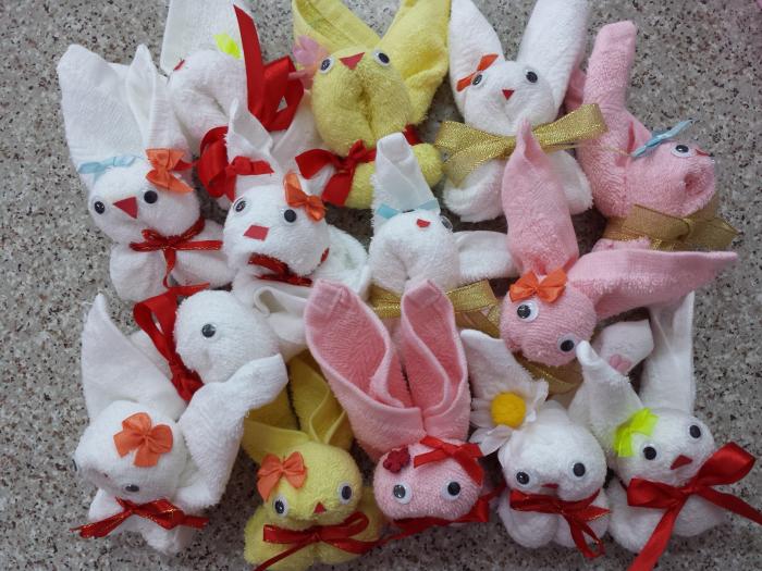 There were lots of pretty "rabbits"!