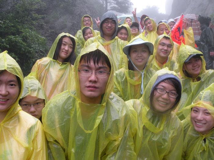 Despite the heavy rain, we had a great time on Huangshan!