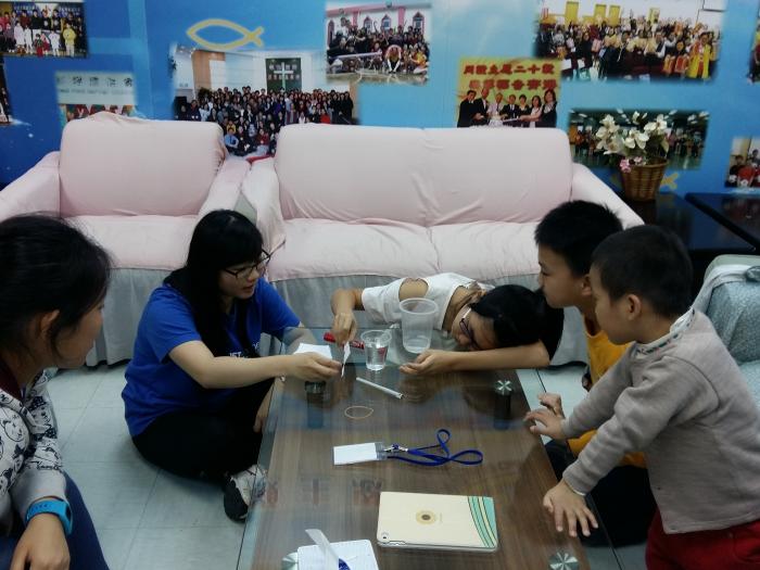 Interacting with kids is challenging yet rewarding