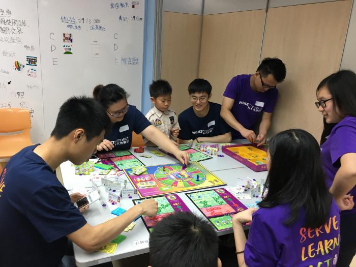 Students learning more concepts on managing money