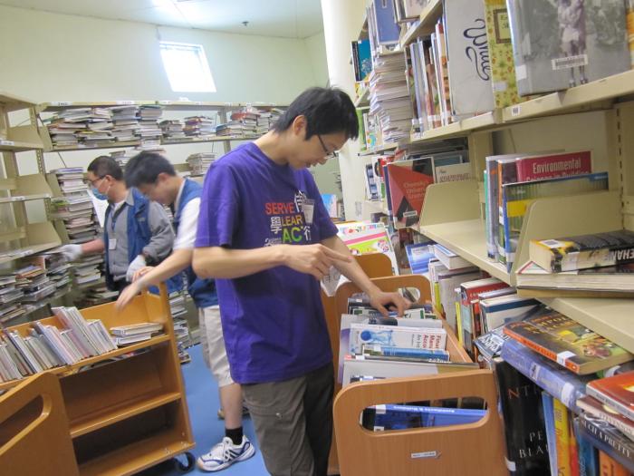 Categorizing books requires a lot of concentration