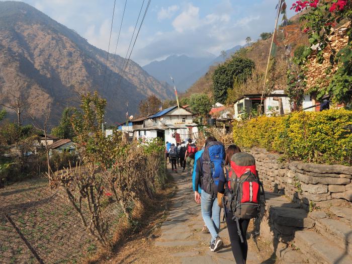 Going into the villages of rural Nepal