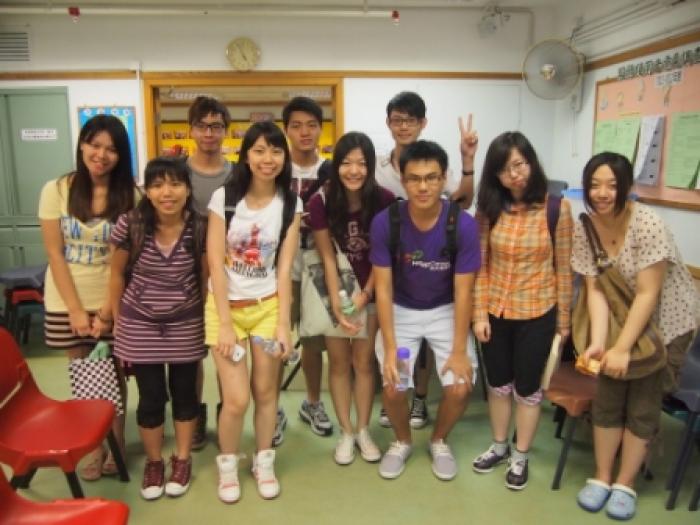 Feeling delighted of being able to help out