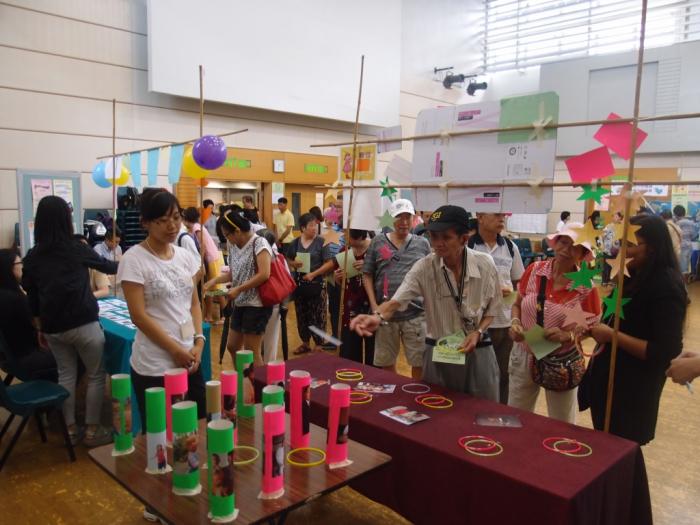 Enjoying the fun games