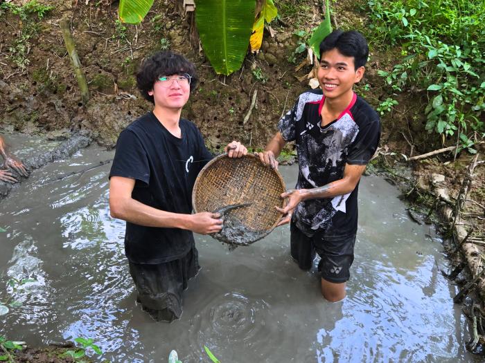 Fishing with the locals