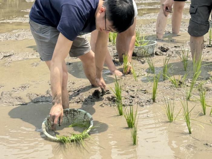 Embracing the experience, getting muddy is all part of the fun!