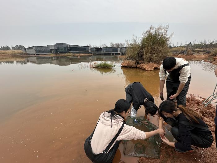 Gathering data from the fish net