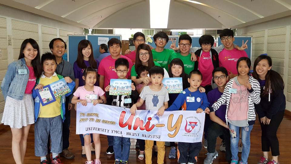 Taking a group photo together