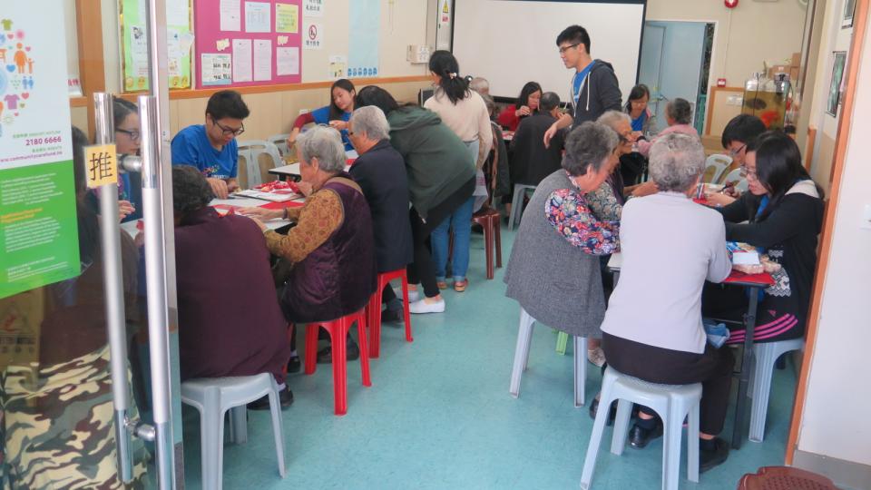 The Elderly had a good time