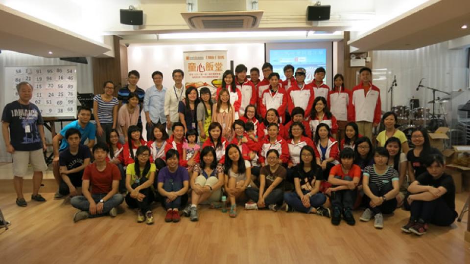 It was great to join hands with volunteers from the Maxim's Group to serve the children and families together!