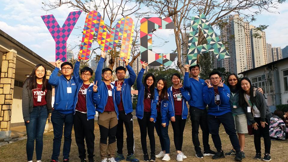 A group photo of University YMCA - student cabinet