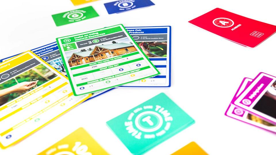 The game cards of SDGs Game