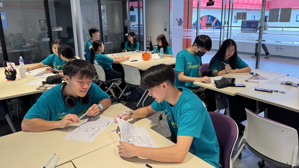 Ambassadors attended the training in design thinking