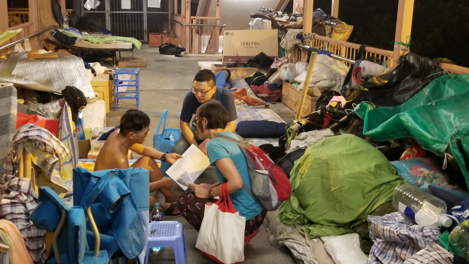street sleeper outreach service