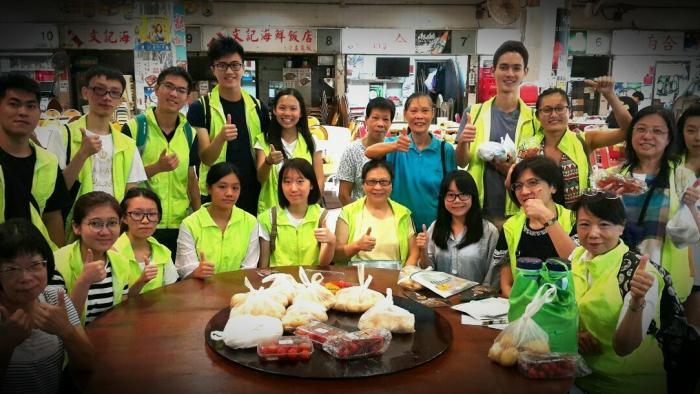 Student volunteers did a great job
