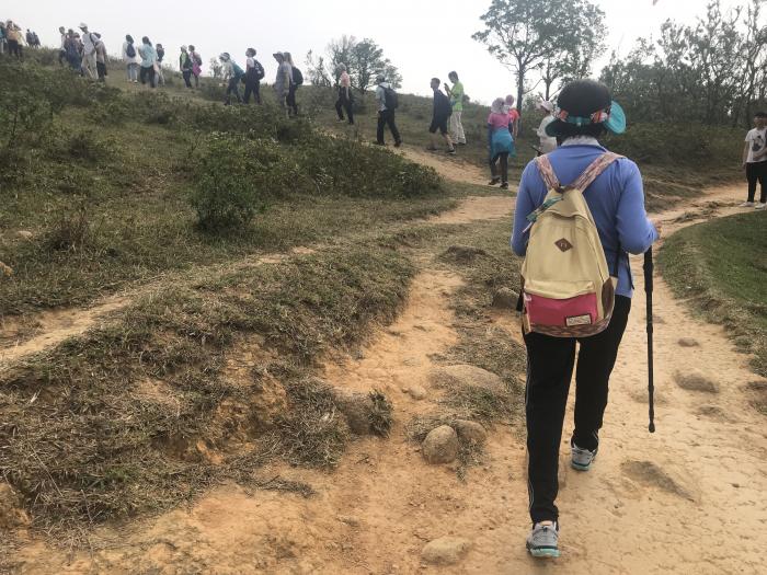 Hiking with the Elderly
