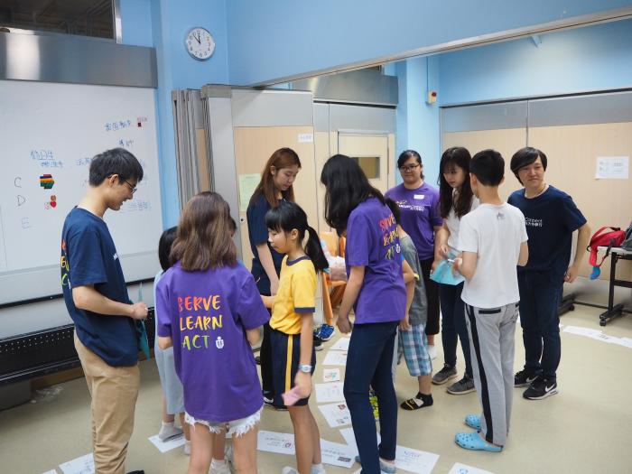 Children learning how to manage money