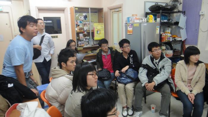 The whole team learning the skills of caring for underprivileged families