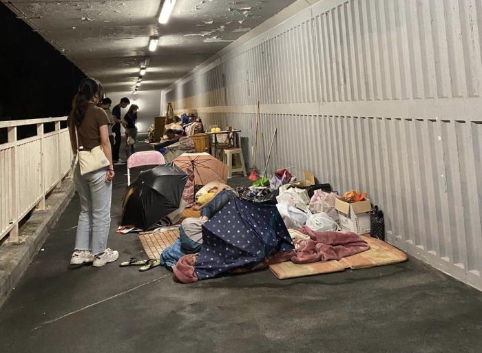 Reaching out to the homeless in the community