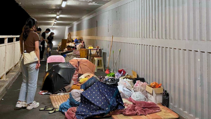 Homeless outreach in the community